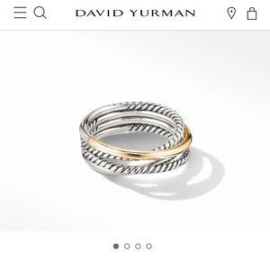 NWT David Yurman Crossover ring